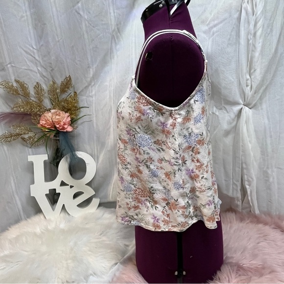 NOBO floral and lace boho forklord summer shirt - Picture 3 of 11